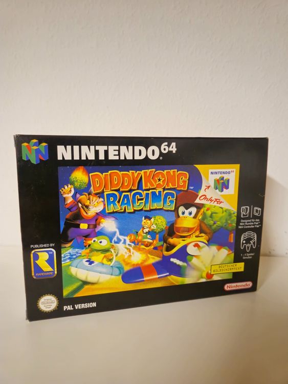 Nintendo 64 - DIDDY KONG RACING in TOP Sammlerzustand (Gebraucht) in ...