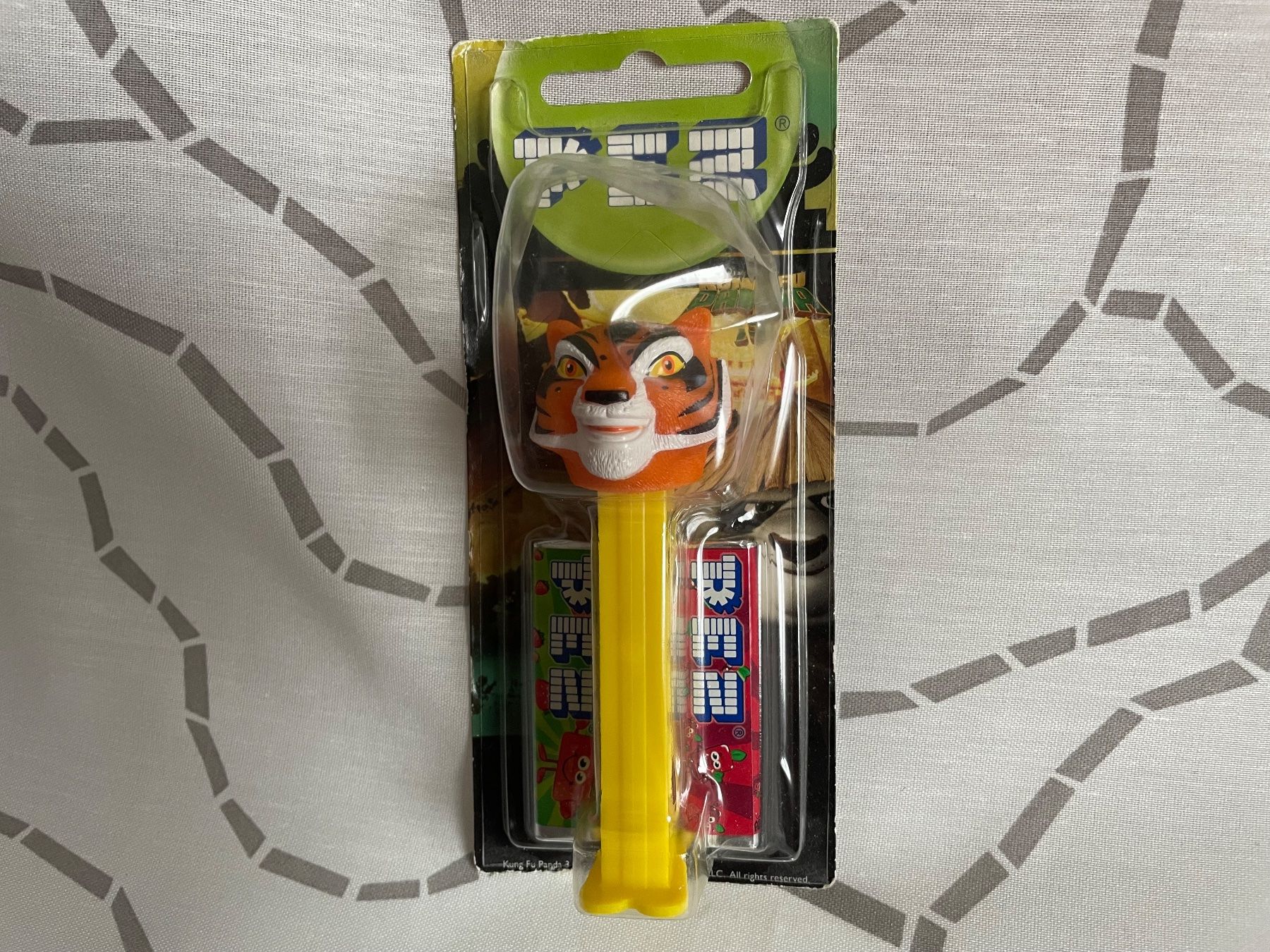 Pez Figuren: 1 PEZ Tiger aus Kung Fu Panda – Neu und originalverpackt aus Rafz von stg101