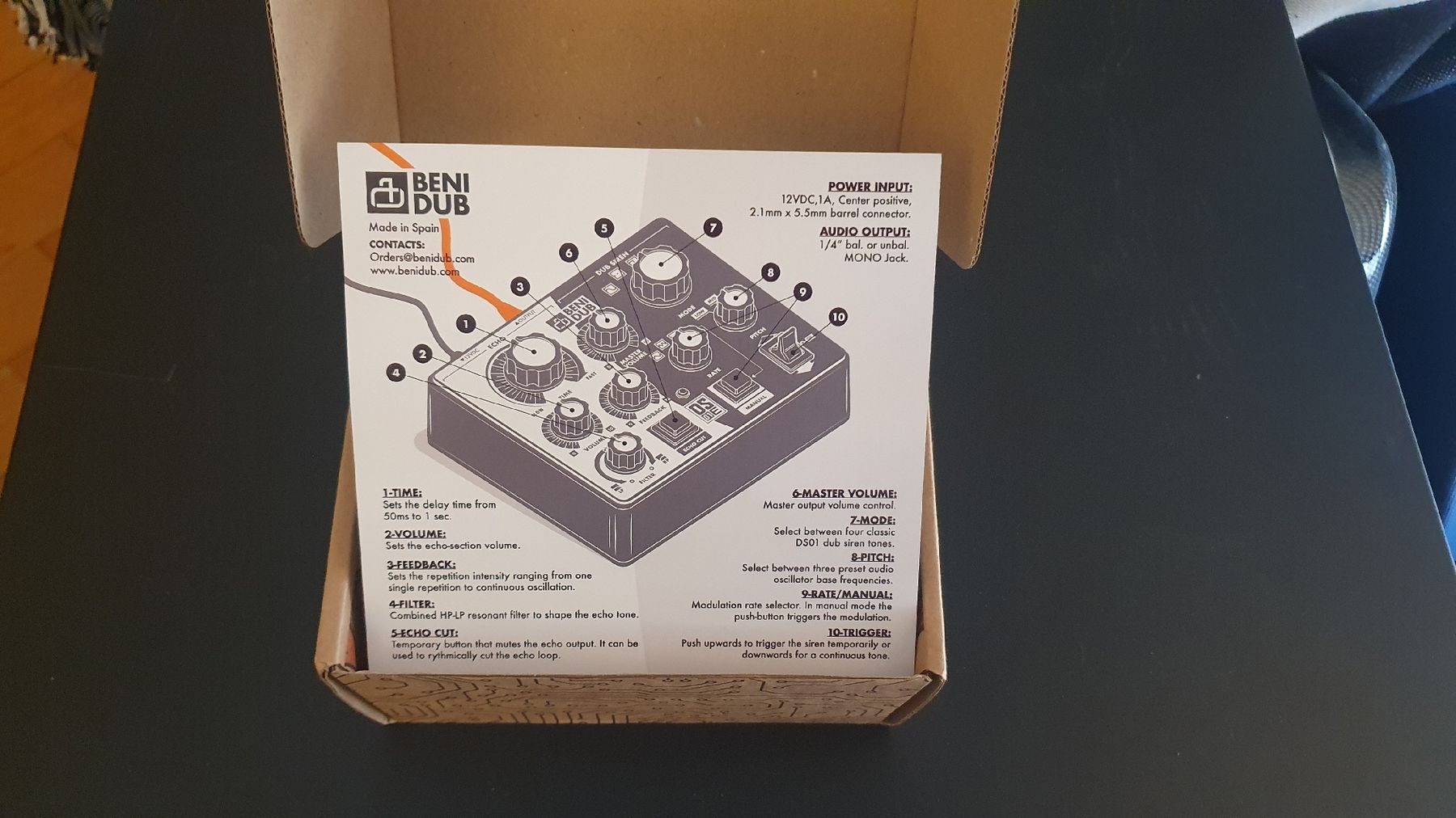 Musikinstrumente: BENIDUB - DS01E dub siren – Gebraucht aus Lausanne von MusicalSuperLair 1