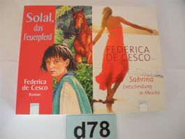 2 x Federica de Cesco, Nr. d78