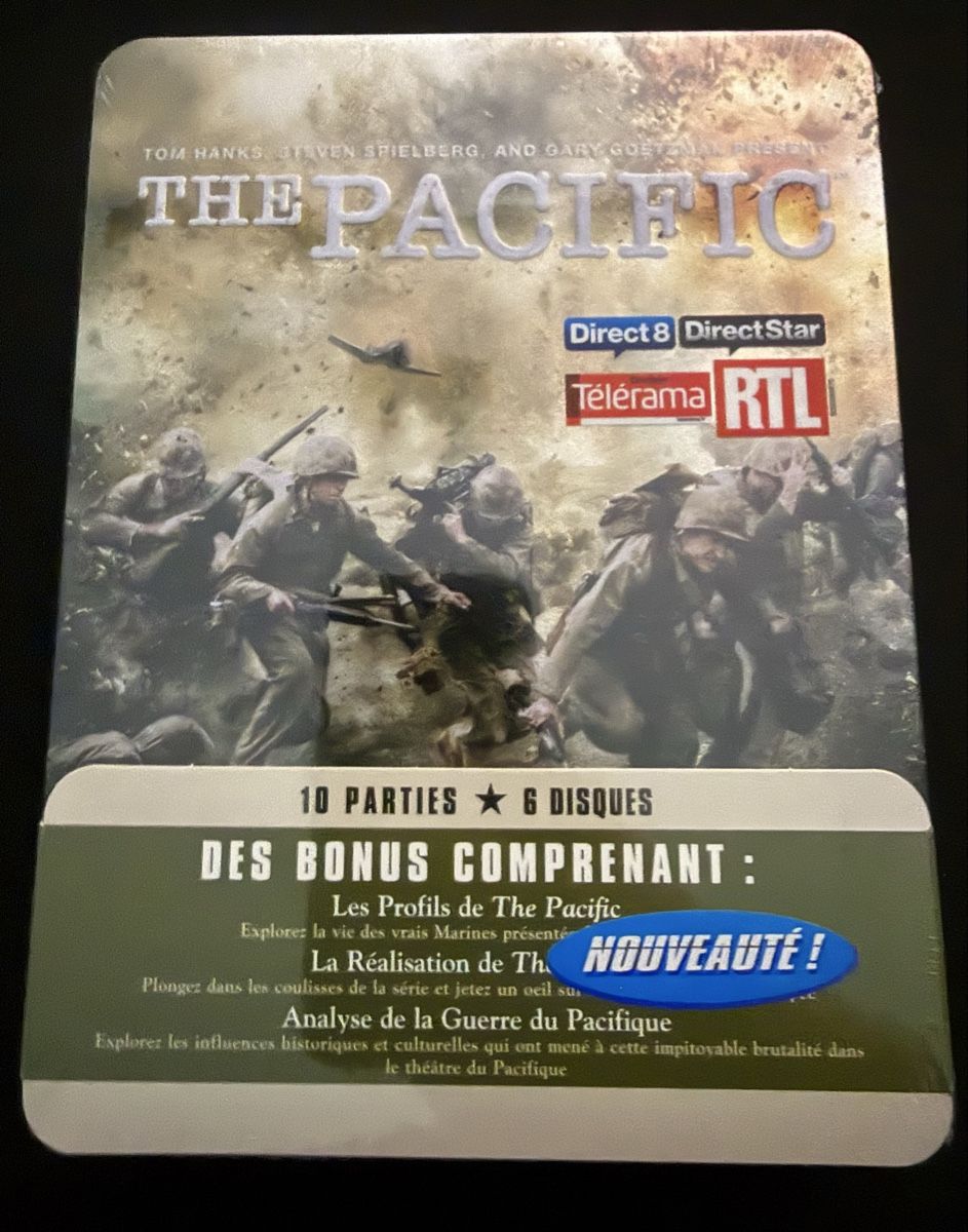 Tutti i DVDs: The Pacific DVD set with 6 discs + extra features – Nuovo e nell'imballaggio originale da Gland venduto da bfranck