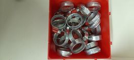 Rohrbriden grösse 32mm 37Stück