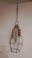 LOBERON Hängelampe Shabby Chic Metall Laterne, neuwertig