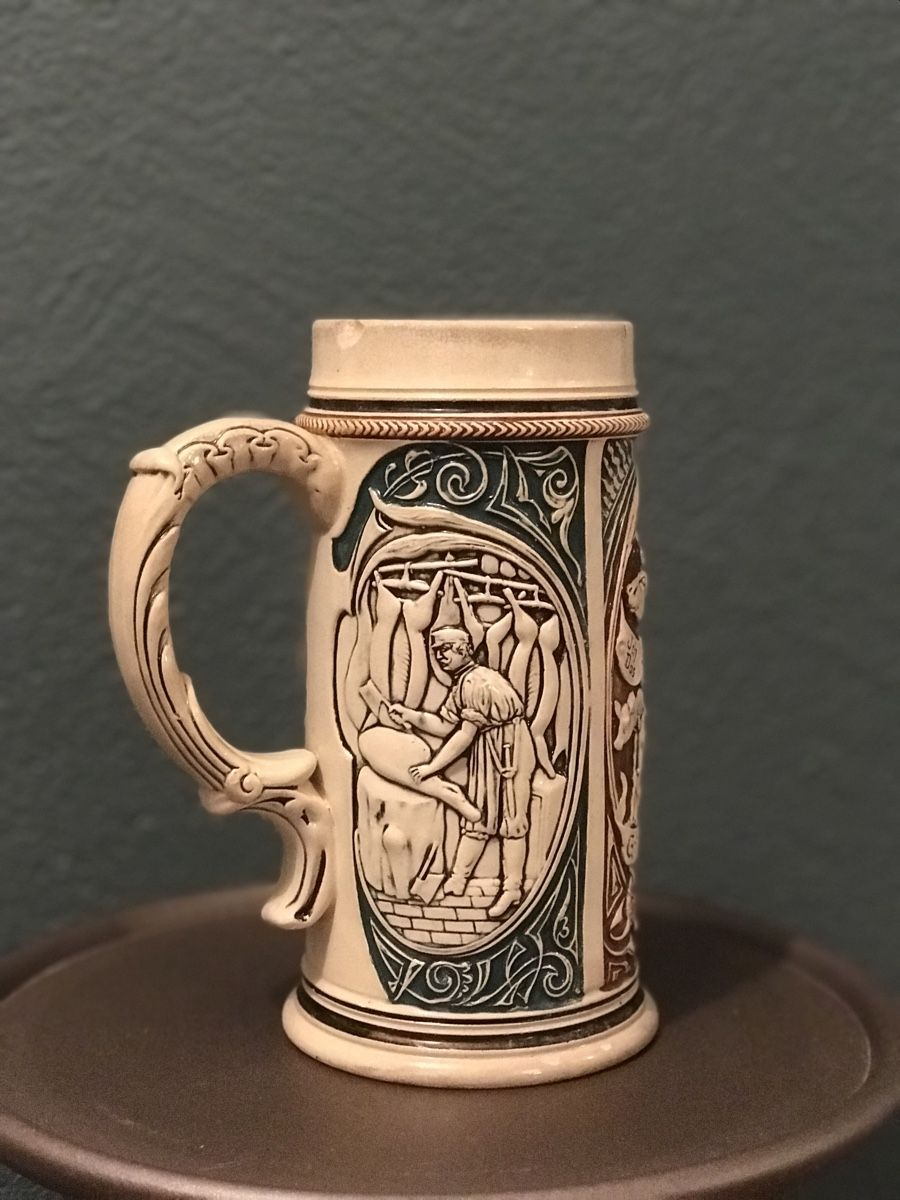 Gläser: Antiker Bierkrug, Ca. 1920, Sammlerstück – Gebraucht aus Zürich von yvonne.knoblauch 2