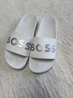 Sandales Hugo Boss blanches, taille 39 - parfaites été!