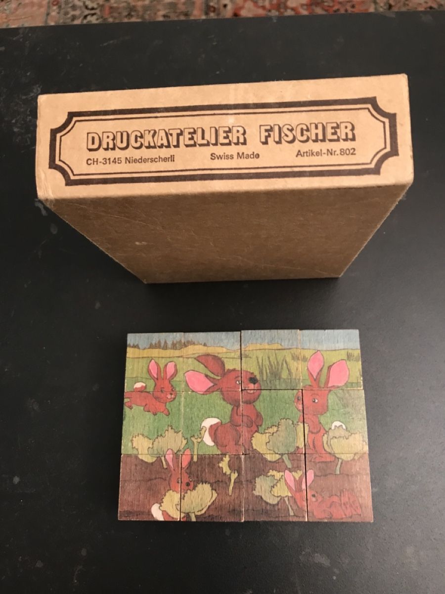 Puzzle: Holz Klötzli. Puzzle – Usato da Buonas venduto da eluthi48 3