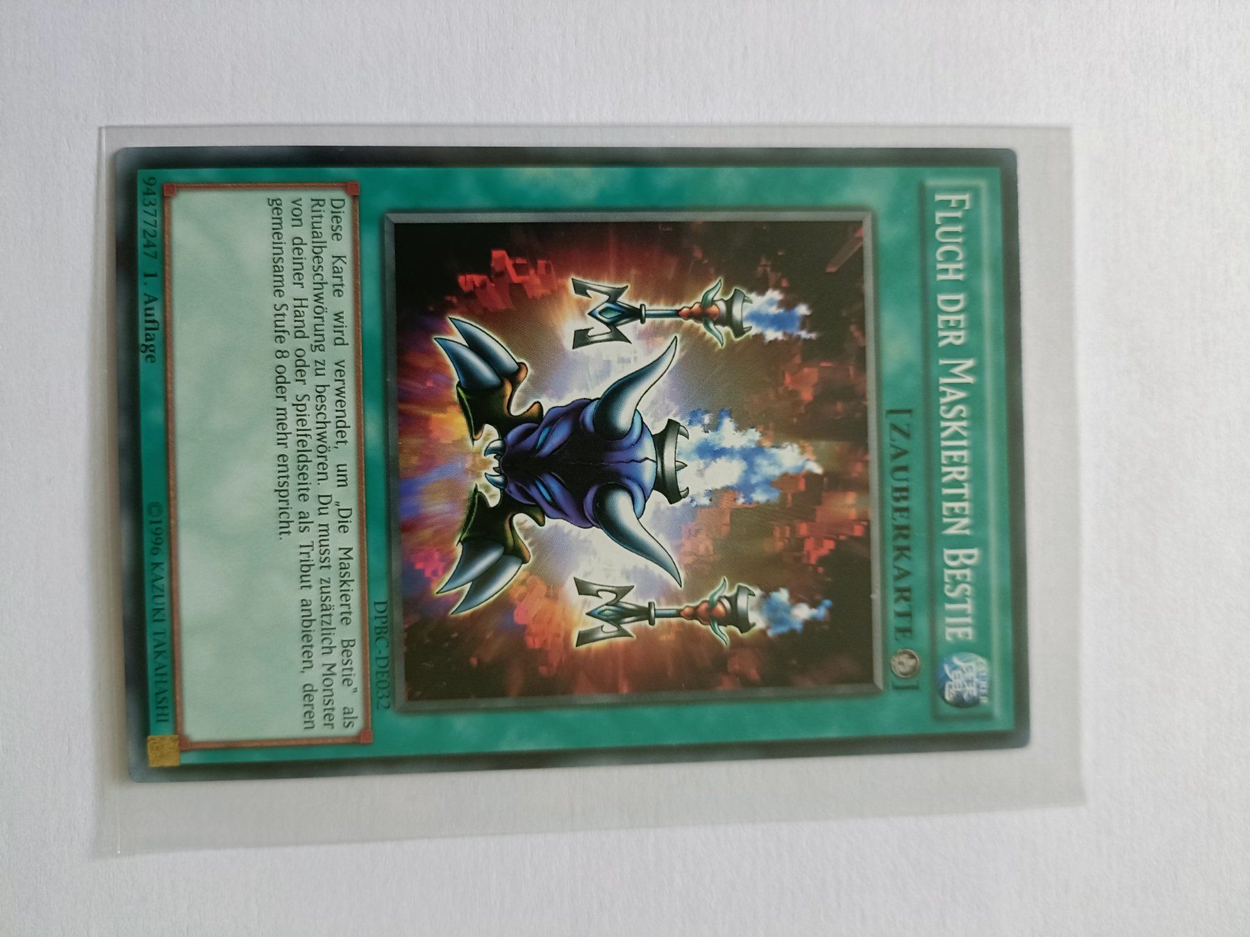 Yugioh Carte collezionabili: Yu-Gi-Oh! Fluch der Maskierten Bestie – Usato da Köniz venduto da Gamecollect