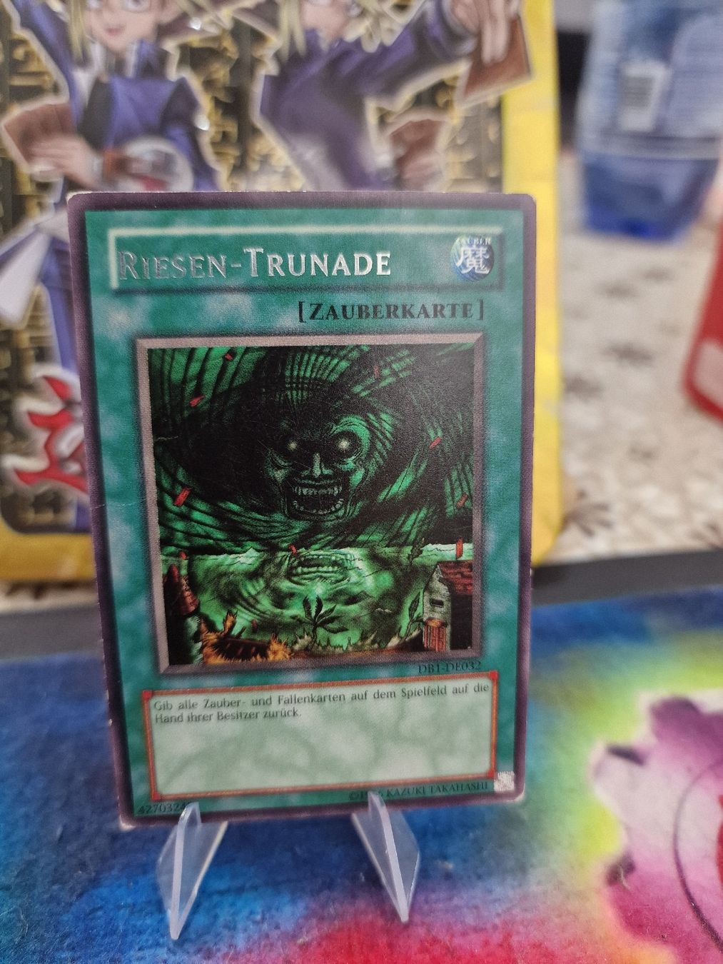 Yugioh Cartes à collectionner: Yugioh Riesen Trunade DB1 – D'occasion à Dietikon par GC-Store