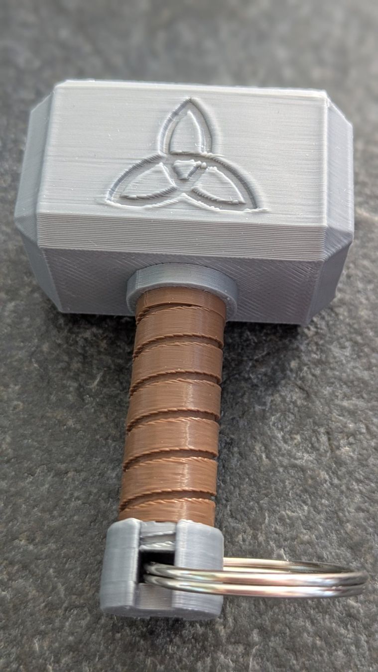 Marvel Portachiavi: Schlüsselanhänger Mjölnir - Thors Hammer – Nuovo (secondo la descrizione) da Staufen venduto da Fleby84 1