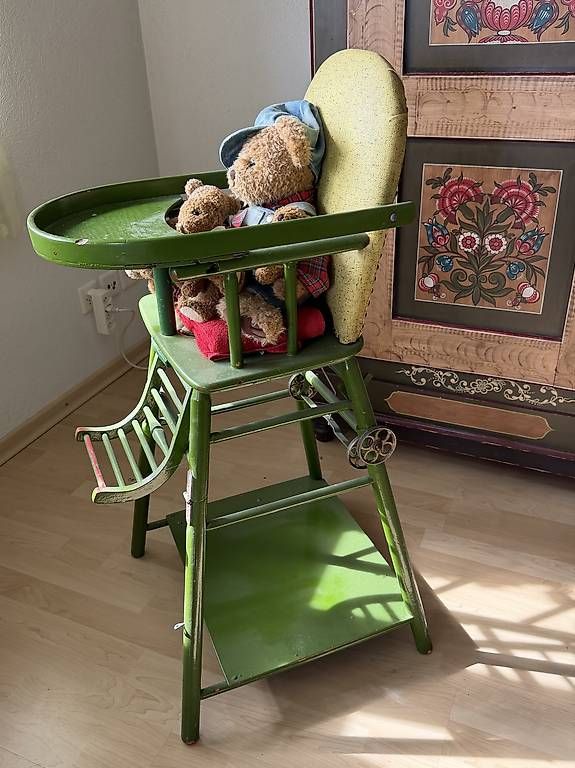 Seggioloni: Gratis Vintage Kinderhochstuhl  – Usato da Aarau venduto da Maeschi4 1