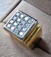 Diamantring,  Goldring 