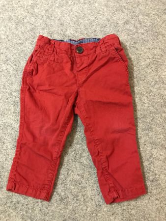 Rote Stoffhose Gr. 68