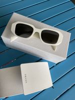 Original PRADA Sonnenbrille, weiss, Top Zustand!