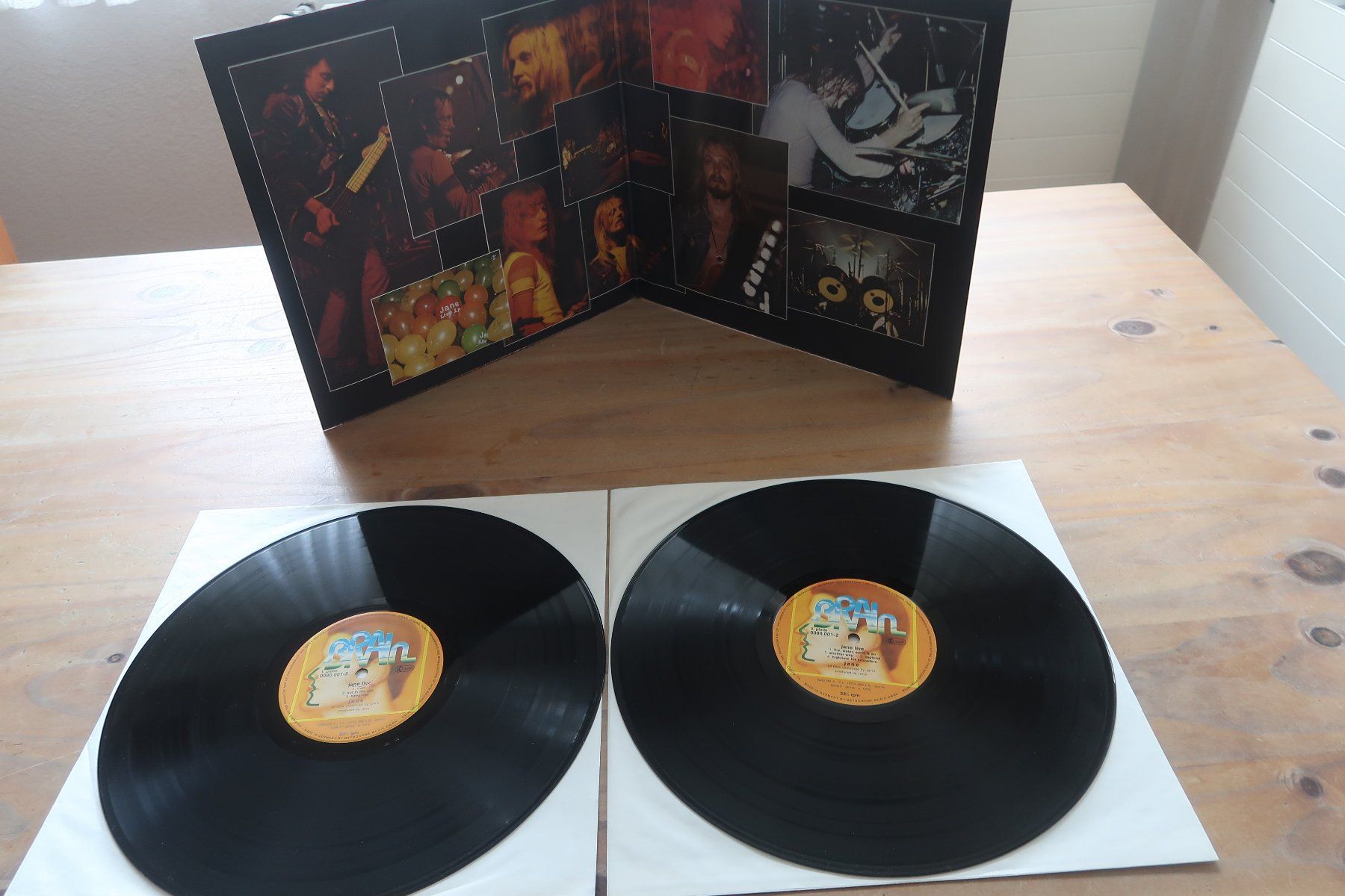 Dischi in vinile: JANE - AT HOME LIVE - 2x VINYL LP – Usato da Basel venduto da Patiscat 4
