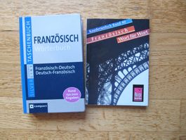 2x Französisch: Kauderwelsch 40 Wort für Wort + Wörterbuch