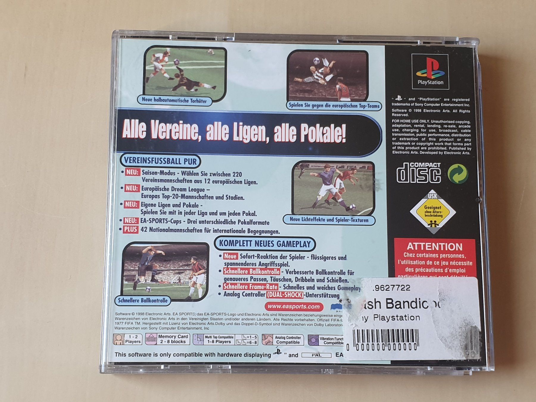 Sony Giochi: FIFA 99 – Usato da Stansstad venduto da collectorsshop 1