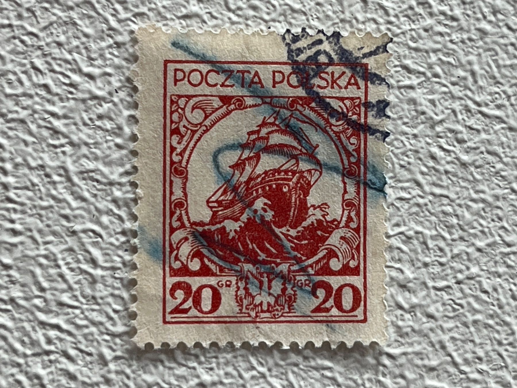 Alle Briefmarken: Polen Briefmarke – Gebraucht aus Chiasso von AzenYa