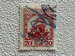 Polen Briefmarke