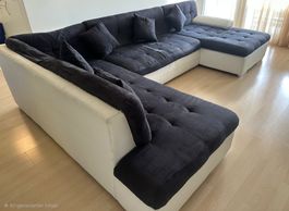Grosses Sofabett sehr bequem!