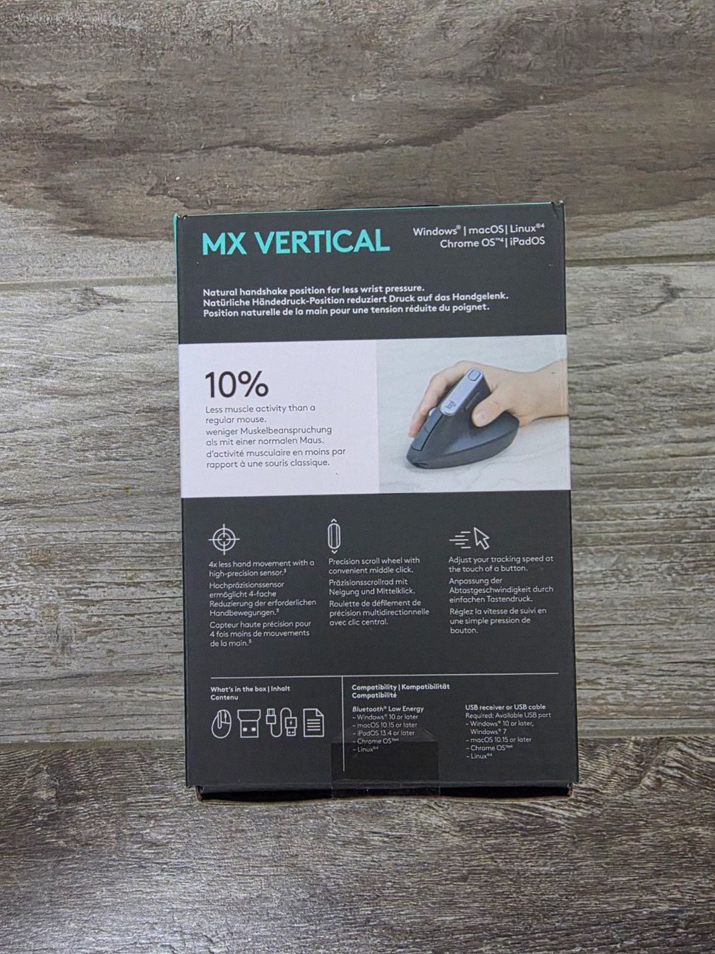 Logitech Maus: Logitech MX Vertical 910-005448 neu OVP – Neu und originalverpackt aus Dietlikon von Bonamesa 1