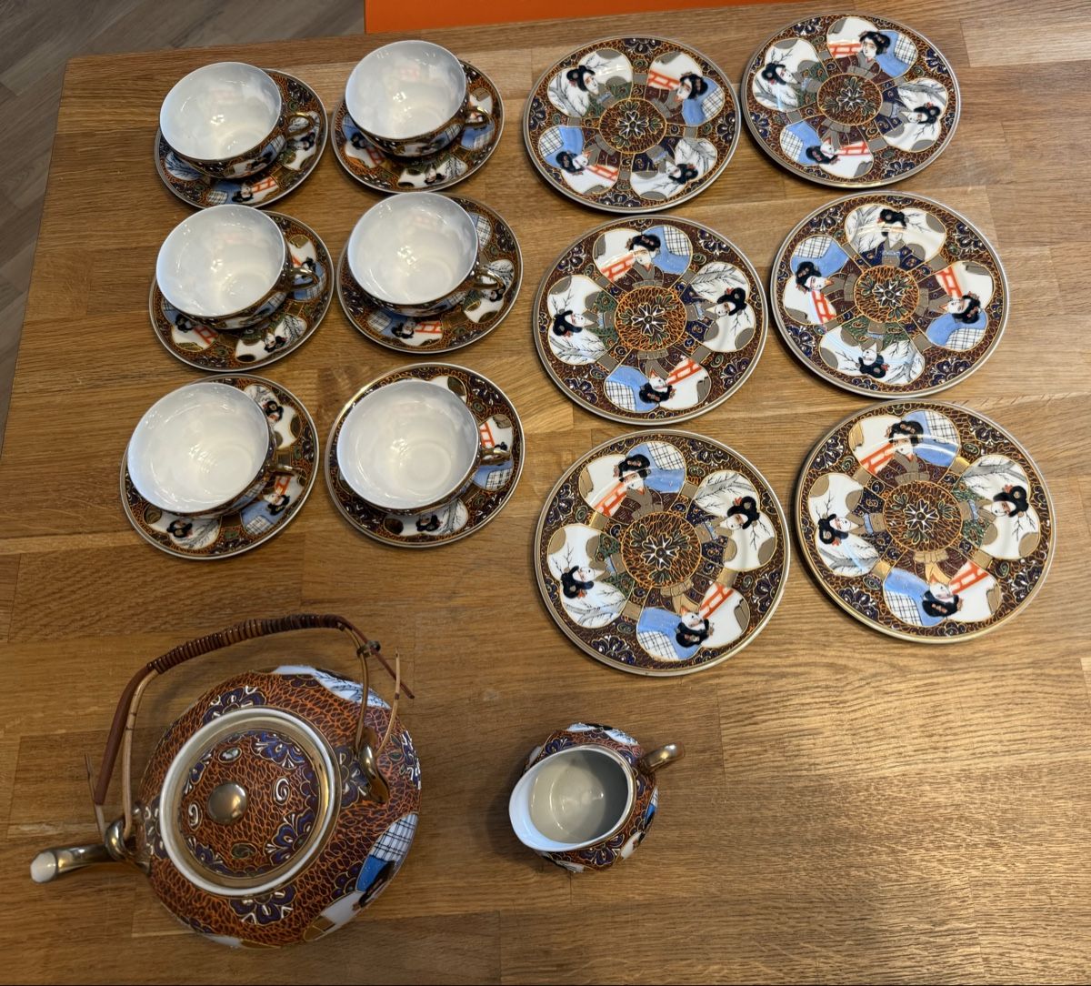 Set di piatti: Antiker Tee Service Set Japan, Tee Set  – Usato da Goldach venduto da Messerguru