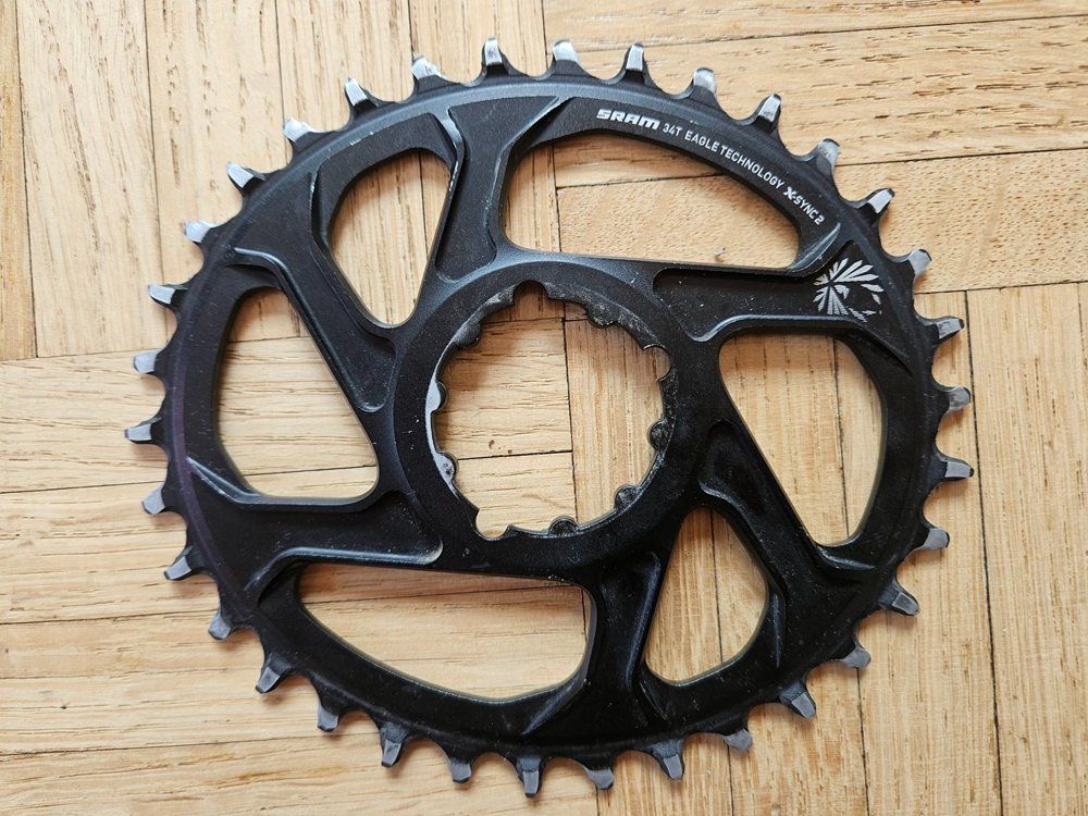 Sram Pezzi di ricambio: Kettenblatt SRAM 34T Eagle technology X-SYNC 2, 3mm Offset – Usato da Unterterzen venduto da Tommylee5