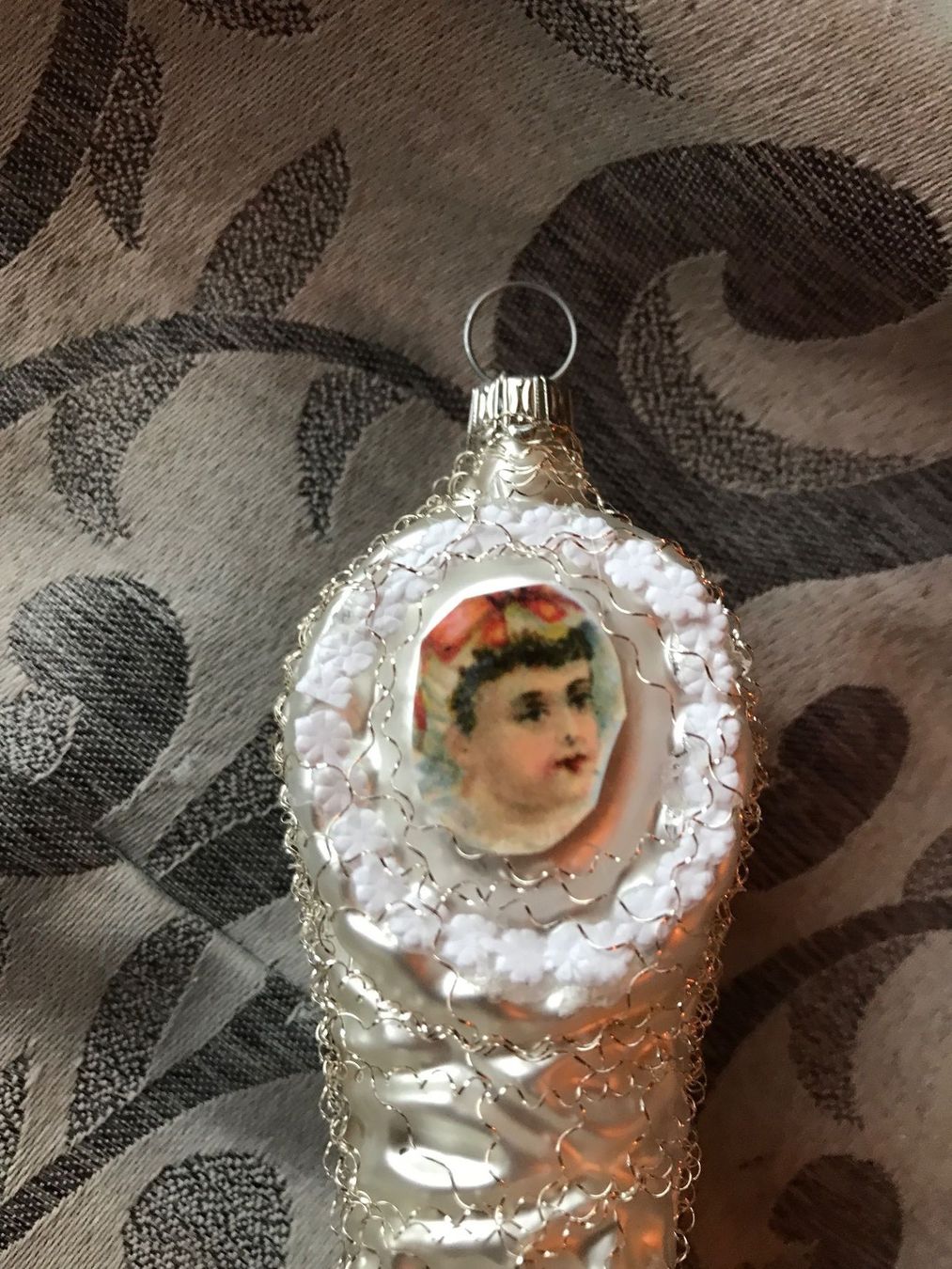 Tutte le decorazioni: Fatschenkind, nostalgischer Christbaumschmuck – Nuovo e nell'imballaggio originale da Alpnach Dorf venduto da marvo 2