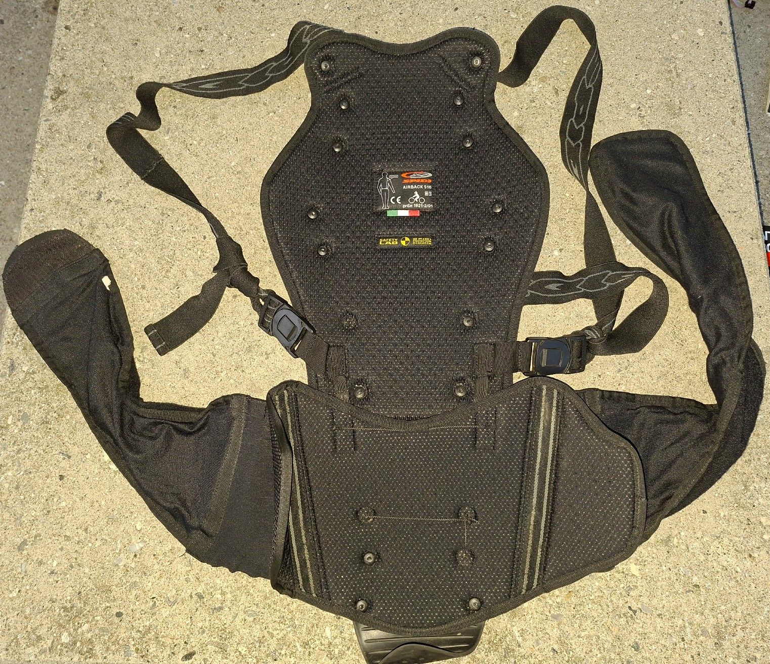 Spidi Protezioni & Imbottiture: Spidi Airback 510 Back Protector Ergo Tech Concept – Usato da Riva San Vitale venduto da Stekri 3