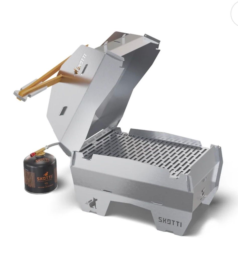 Griglie: Skotti Gasgrill - Edelstahl – Usato da Lyss venduto da glupp