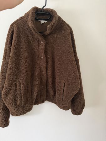 Veste en peluche H&M marron taille L