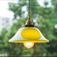 Lampe Suspendue Vintage  Douille en Cuivre