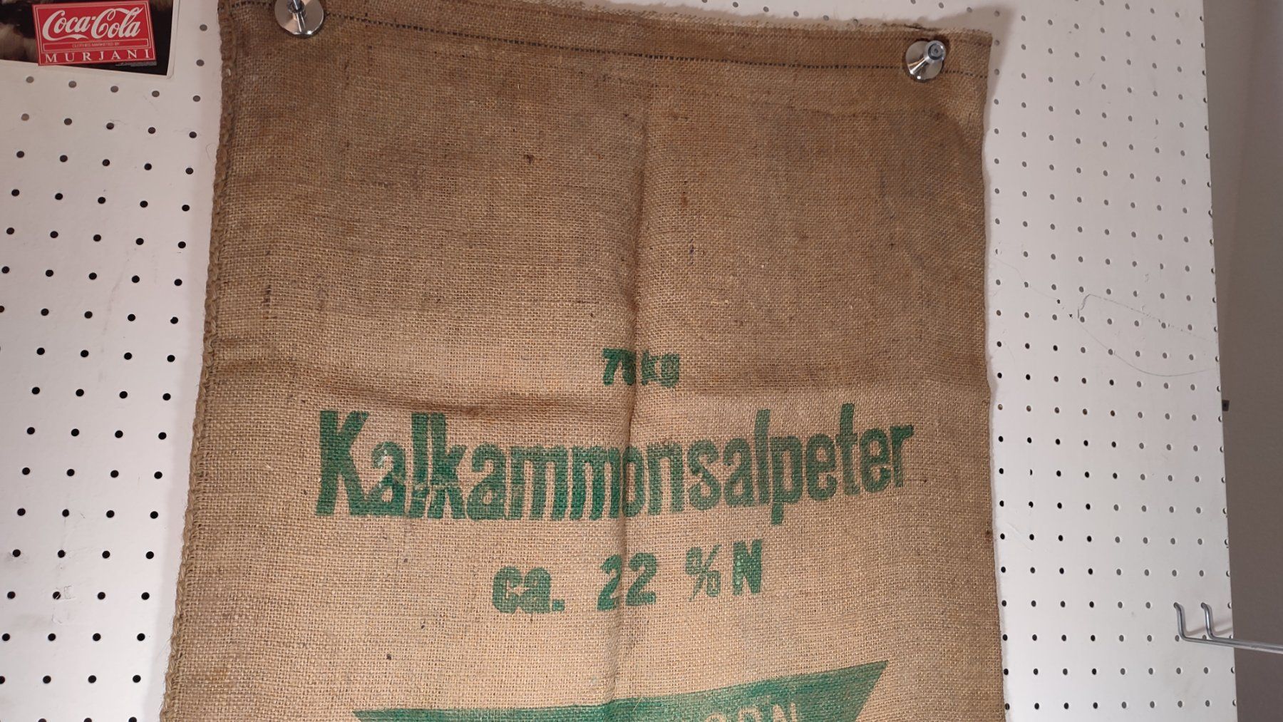 Tessuti: Wunderschöner alter Jutesack Nr 5 Kalkammonmsalpeter – Usato da Gelterkinden venduto da MYSTOREFORYOU4460 2
