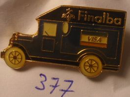 1 Oldtimer Auto Bank Finalba Visa Pin (377)