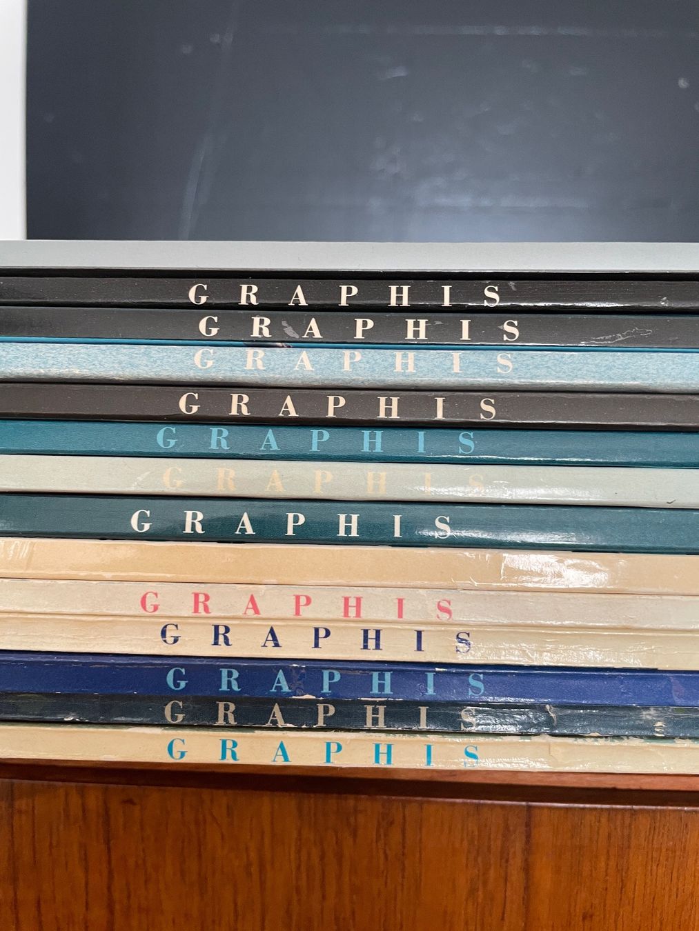 Bücher: Lot GRAPHIS 67-90 Grafikdesign Gebrauchsgrafik – Gebraucht aus Lausanne von chirashis 2
