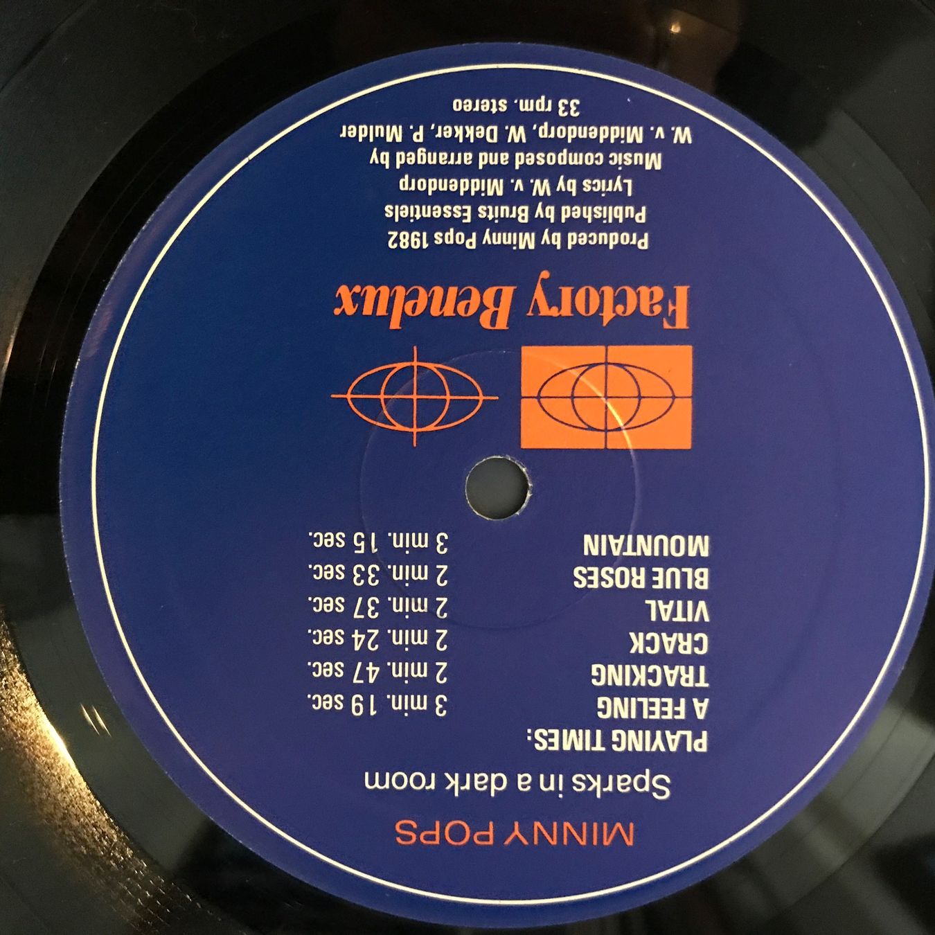 Dischi in vinile: Mini Pops - Sparks in a dark room – Usato da Aesch BL venduto da BlueMusicRecords 4