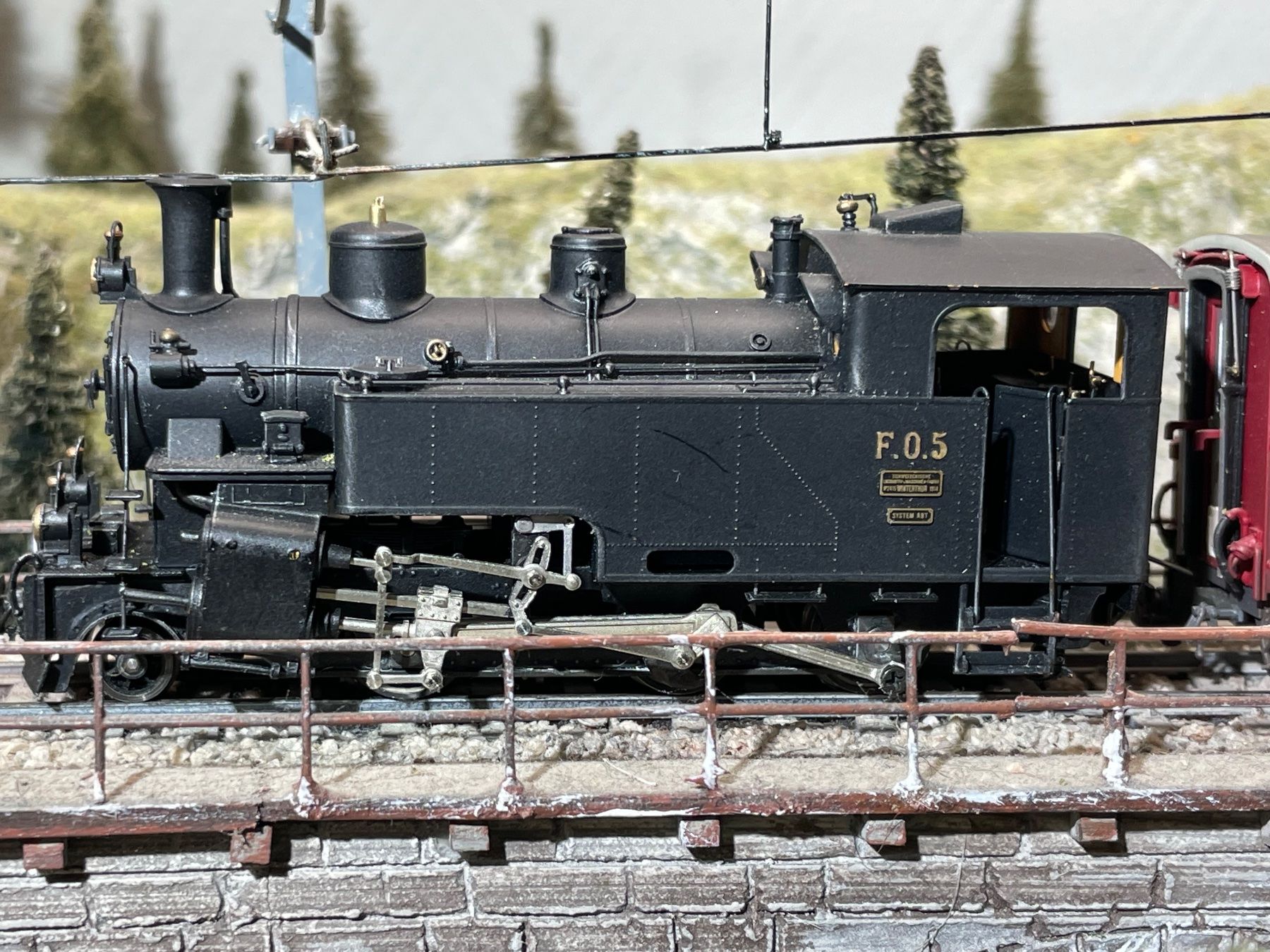 Ferro-suisse Modellini di ferrovie: Ferro Suisse- FO - Set- 3- teilig – Usato da Krummenau venduto da ferrotech 3