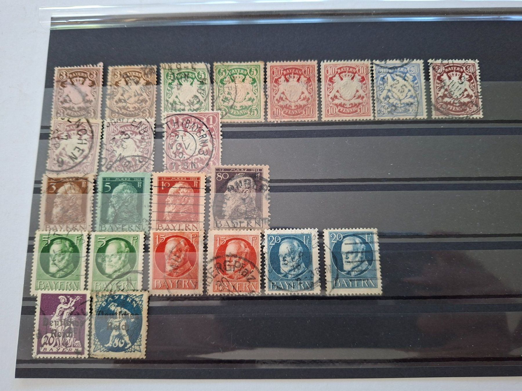 Alle Briefmarken: Bayern – Gebraucht aus Goldach von armando_r