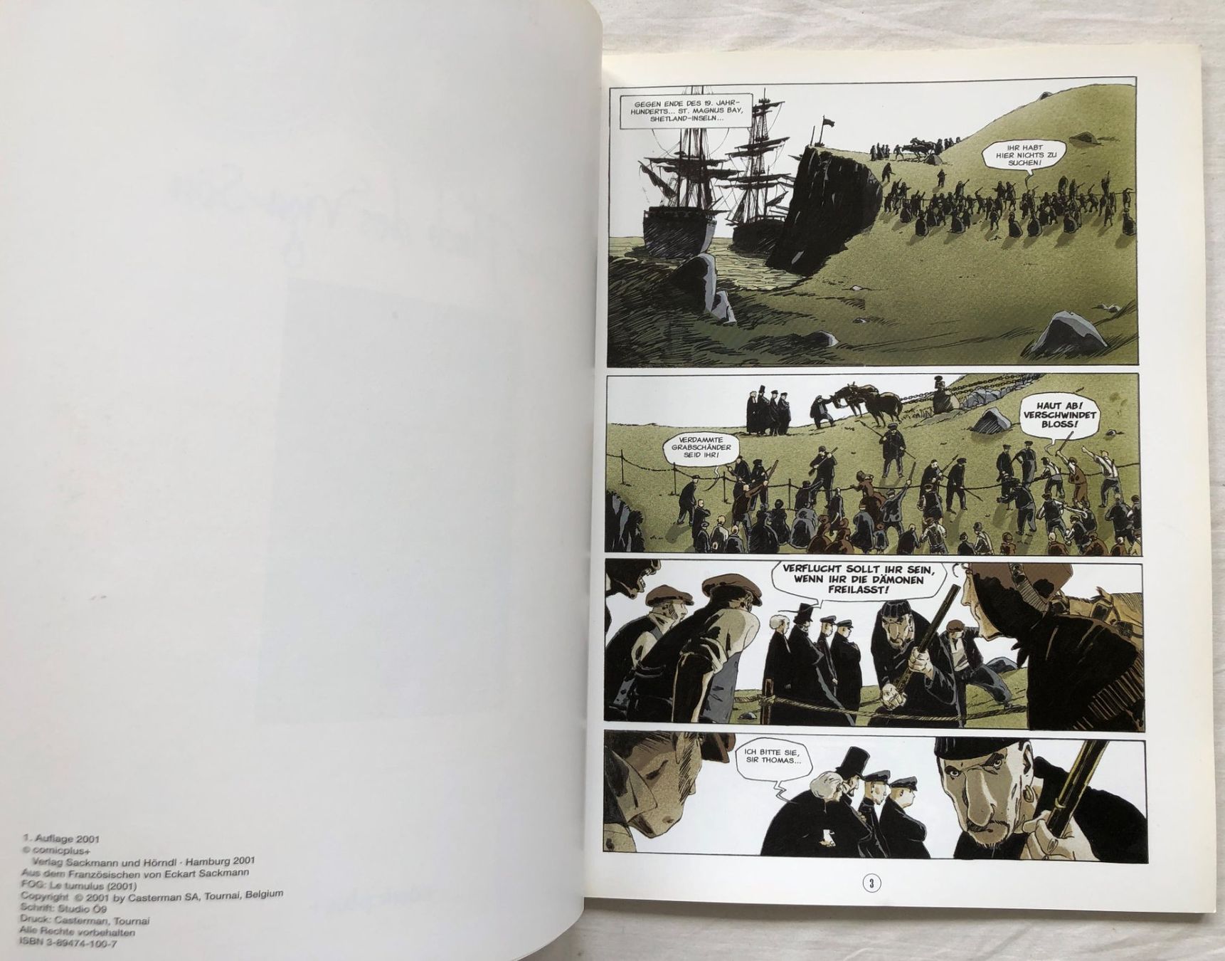 Fumetti: FOG - Bände Nr.1/2/3/4 – Usato da Schaffhausen venduto da durruti 3