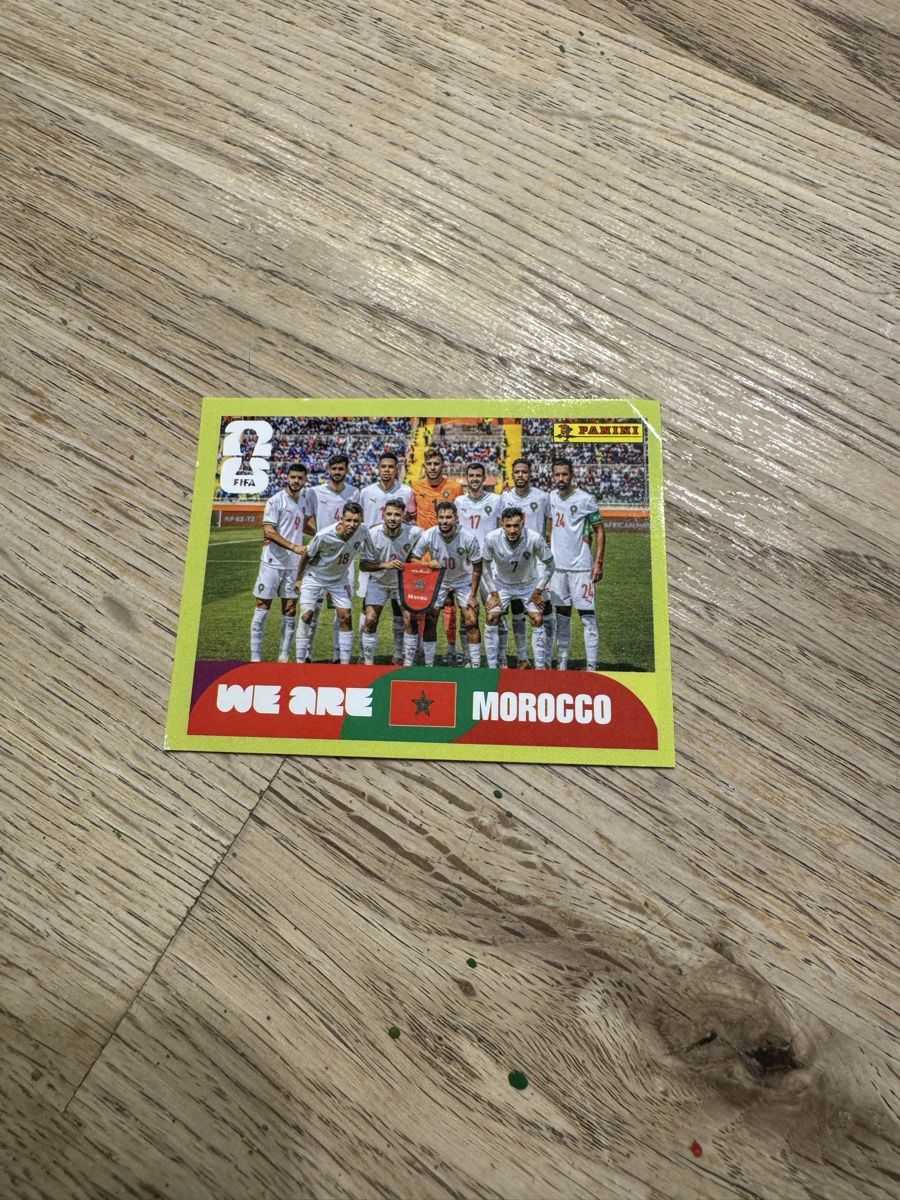 Panini Cartes à collectionner: Marokko Nummer 13 – Neuf (Voir description) à Untervaz par untererw