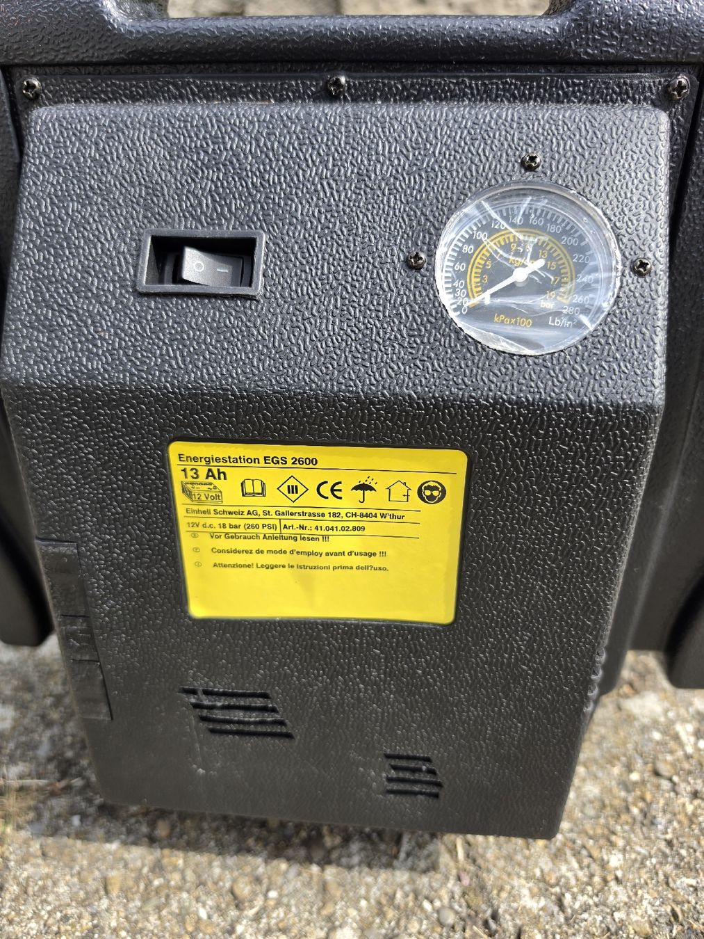 Caricabatterie: Power-Station Einhell EGS 2600 12V mit Kompressor  – Nuovo (secondo la descrizione) da Aeugstertal venduto da Levo84 4