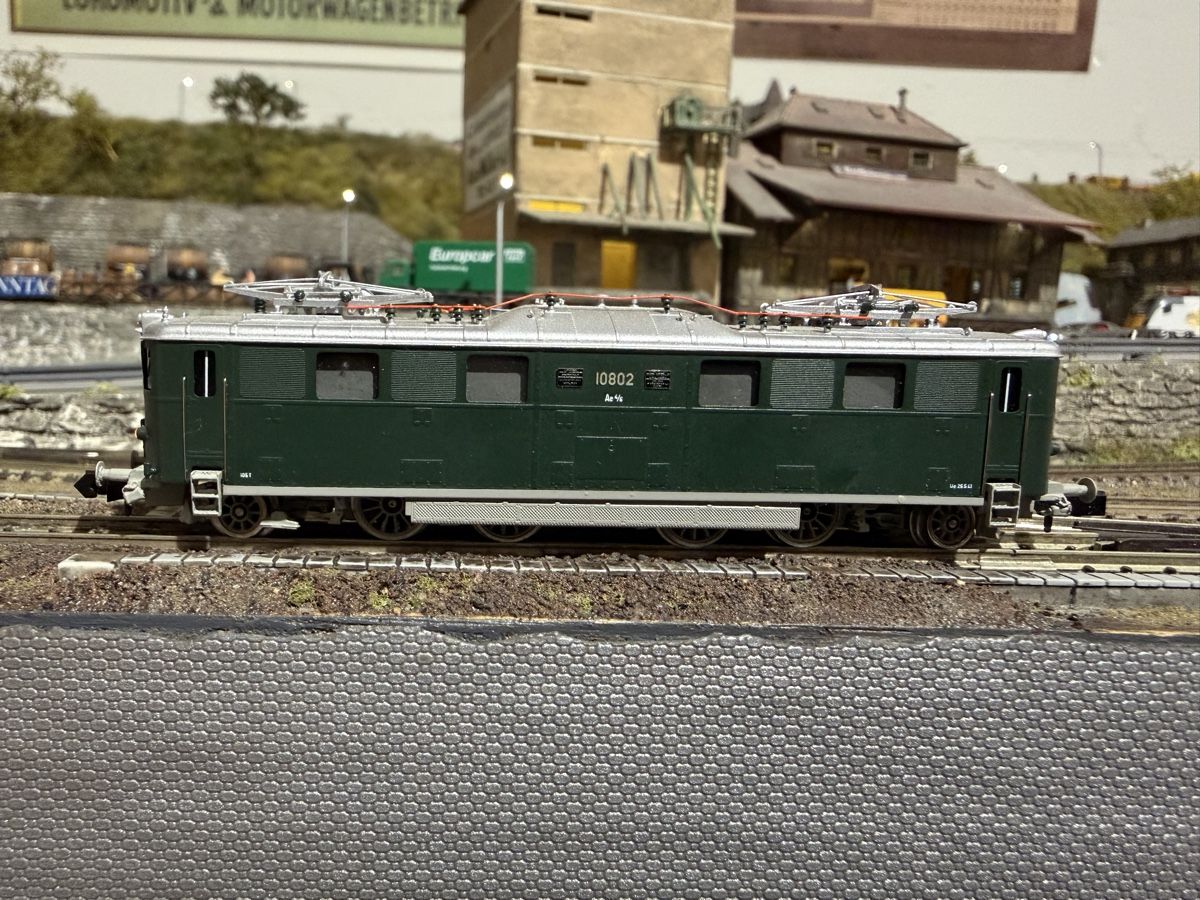 Lemaco Modellini di ferrovie: Lemaco SBB Ae 4/6 10802 Digital – Usato da Pfäffikon ZH venduto da HR89 3