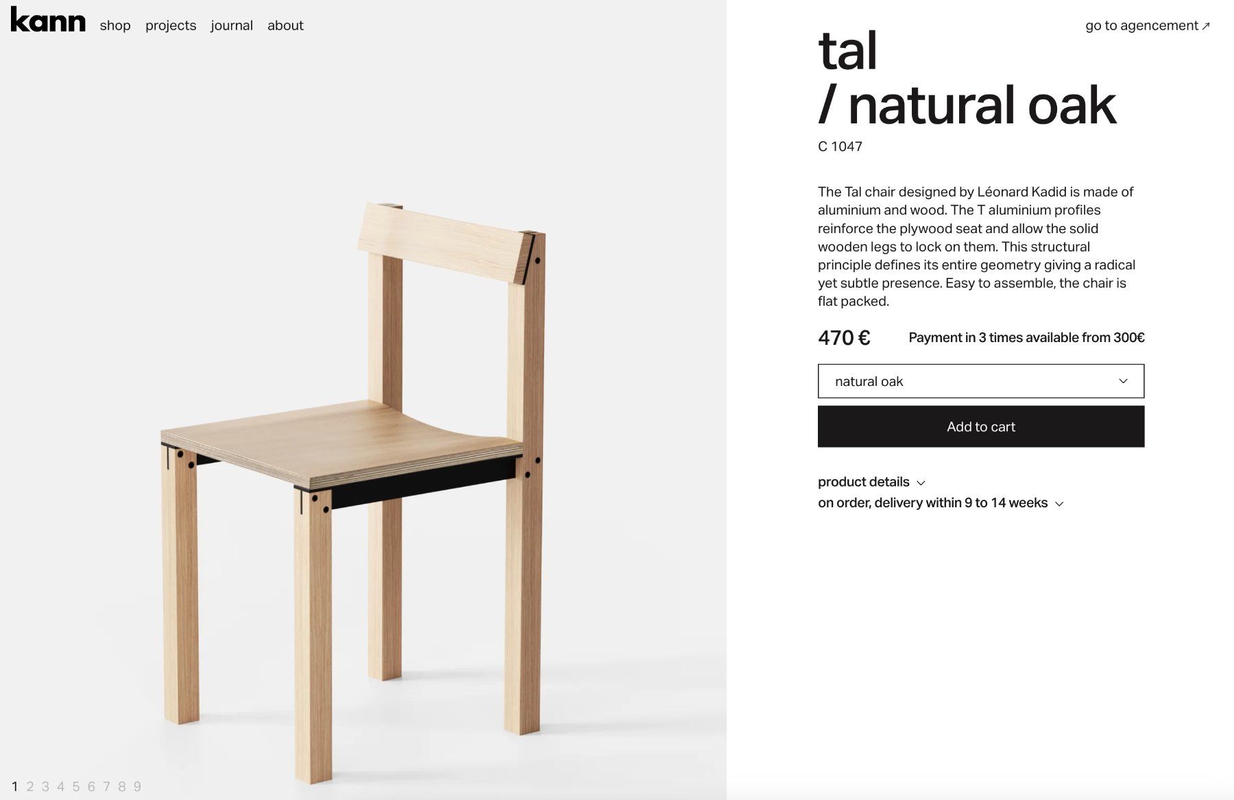 Sedie: Tal Chair von Kann Design – Usato da Zürich venduto da ludikriskris 1