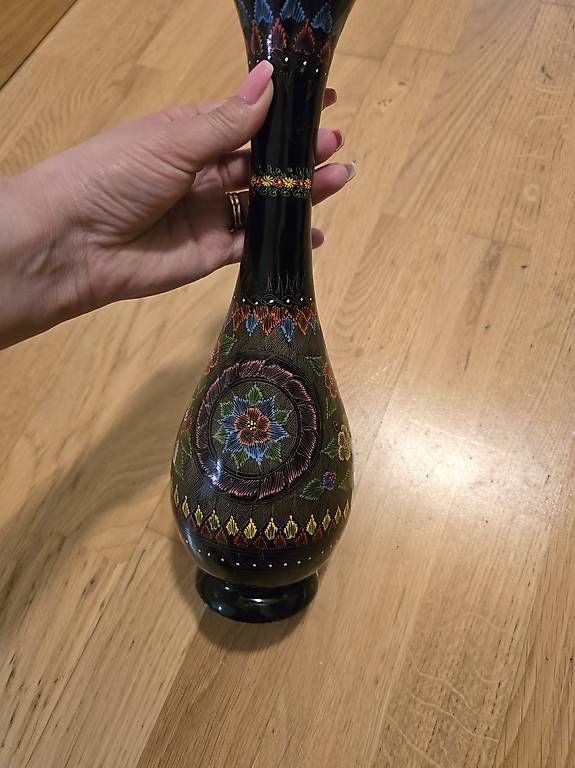 Vasi & Recipienti: Deko Vase Handgemalte – Usato da Münchenbuchsee venduto da Arasy13 2