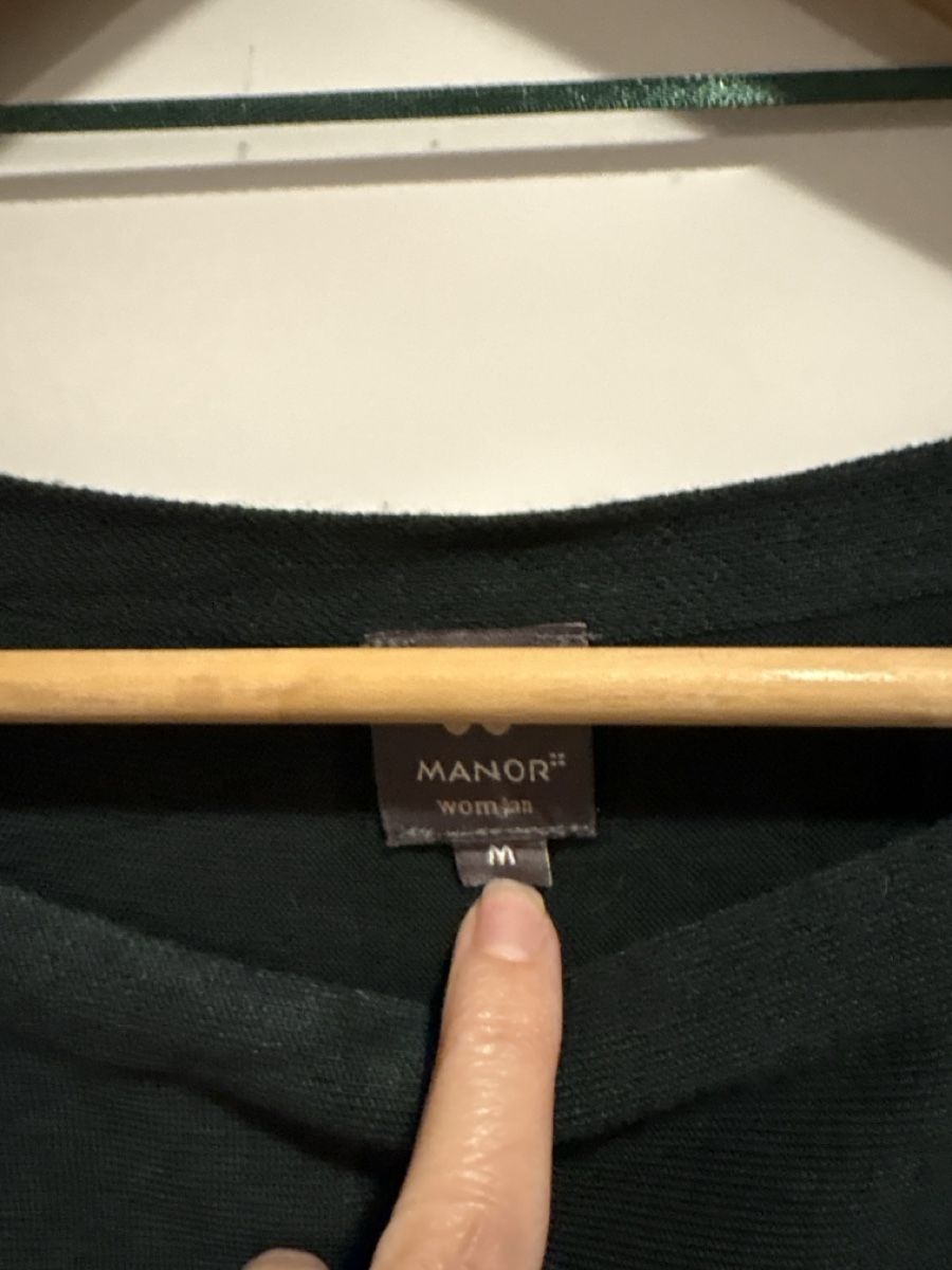 Manor Maglioni & Felpe: Pull long mailles fines  MANOR vert , taille M, – Nuovo (secondo la descrizione) da Pully venduto da kaba07 1