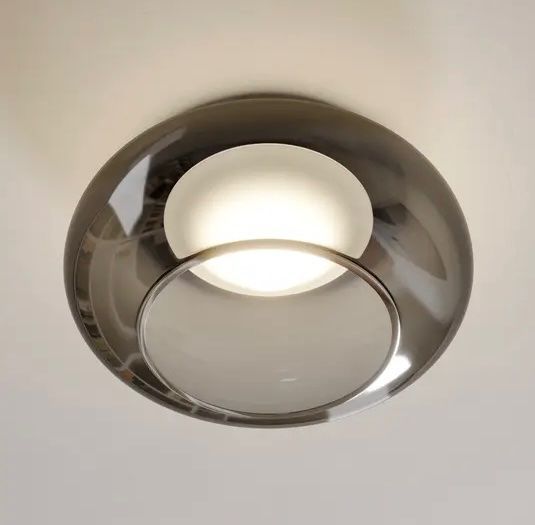 Lampadari & plafoniere: AKTION Glas-LED-Deckenlampe Mijo in Rauchgrau – Nuovo e nell'imballaggio originale da Basel venduto da Seifehuesli 8