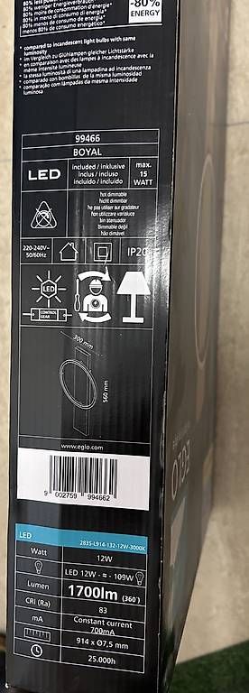 Eglo Lampes: Lampade per da parete Eglo Boyal – D'occasion à Camorino par Ndellacasa