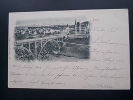 Bern, Kirchenfeldbrücke, ungelaufen