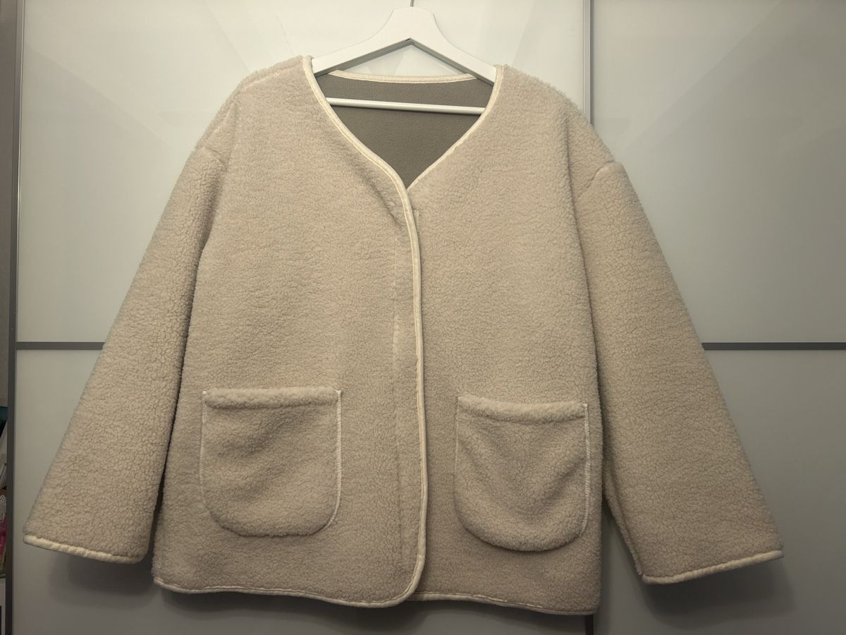 Giacche: beige Flauschjacke Gr. M – Nuovo (secondo la descrizione) da Hausen AG venduto da cele01