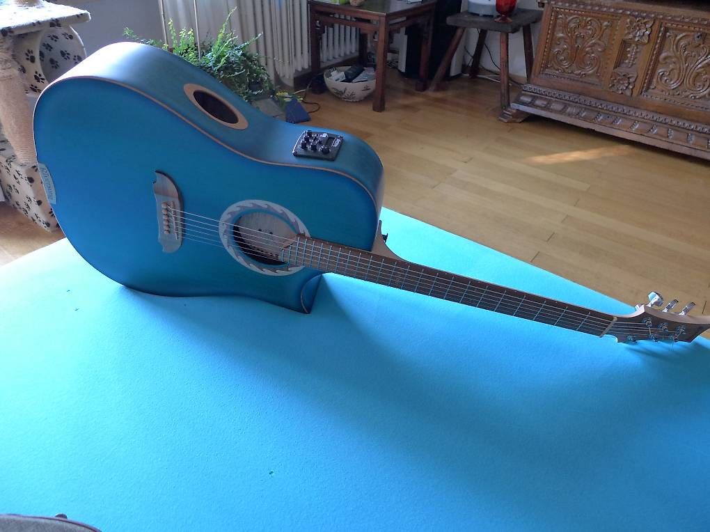 Musikinstrumente: RIVERSONG Ocean Blue akustische Gitarre – Gebraucht aus Bern von urs_x8c8 2
