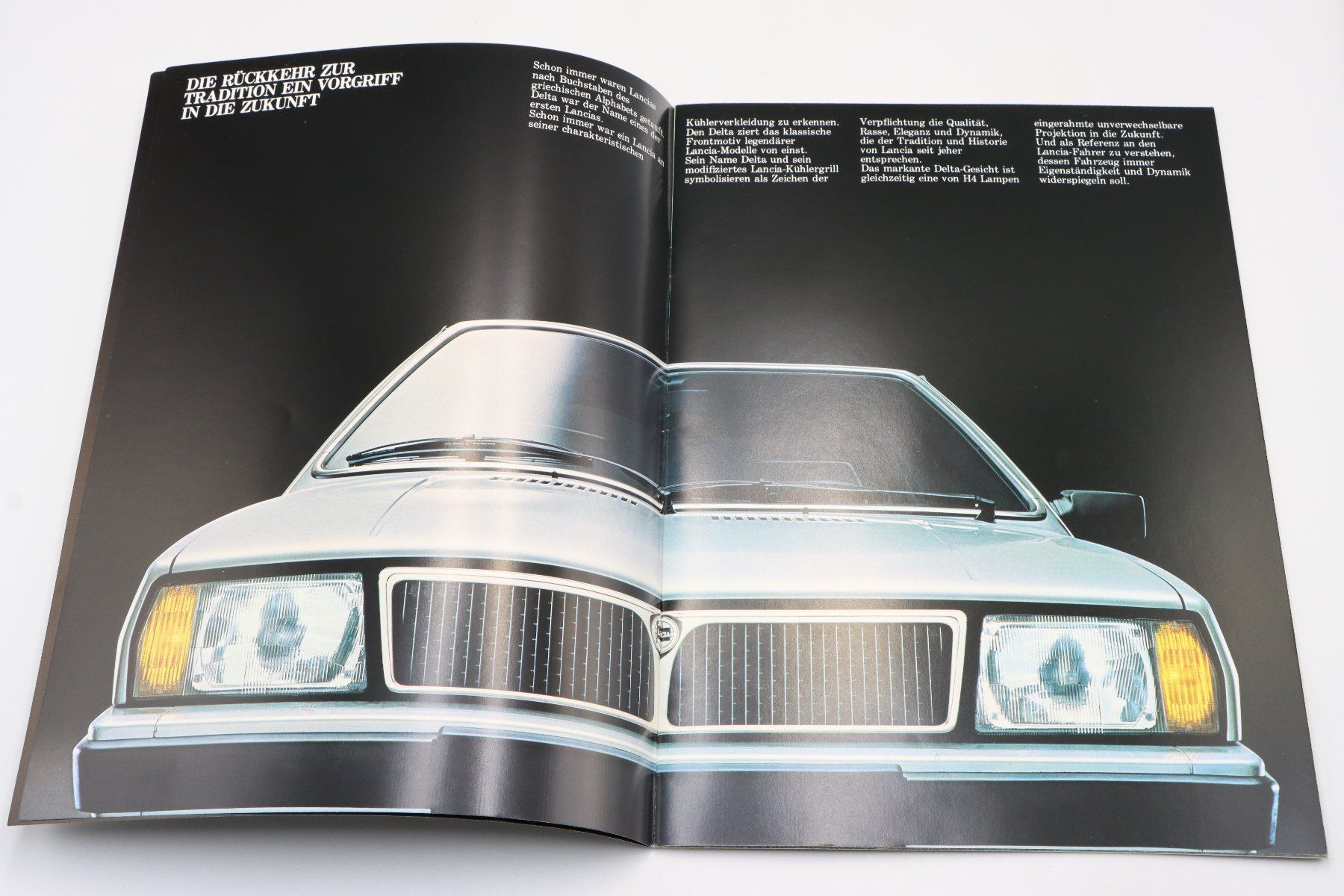 Lancia Documenti: Lancia Delta 1300 / 1500 1979 Prospekt – Usato da Bühl b.Aarberg venduto da Collectorpassions 2
